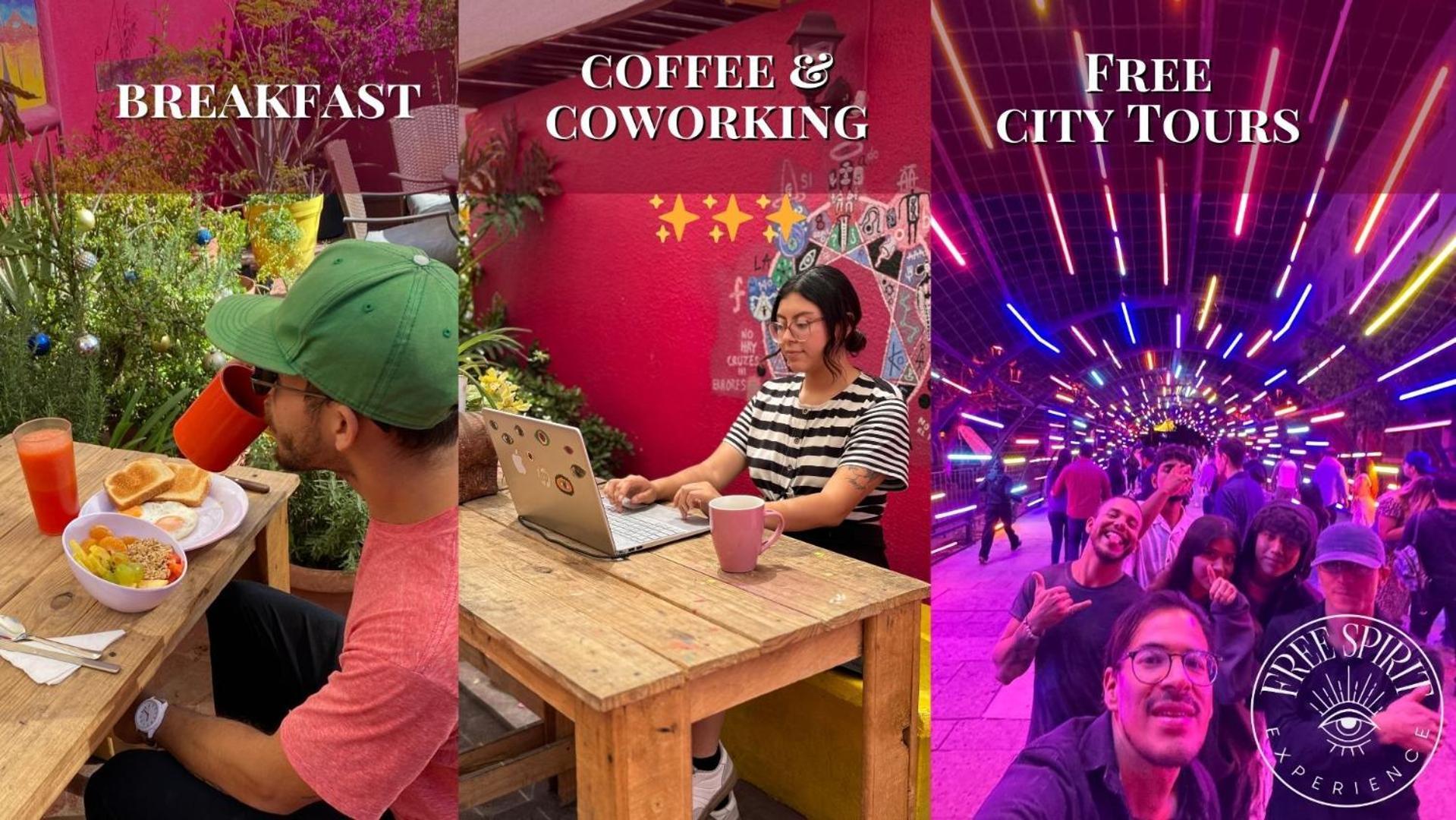 Free Spirit Hostel グアダラハラ エクステリア 写真